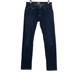 Naked & Famous Mens Weird Guy Jeans 31 Deep Indigo Japanese Selvedge Tapered